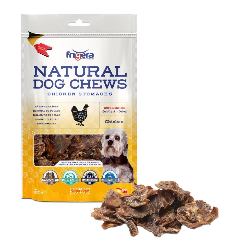 Frigera Natural Dog Chews Kyllingemave 150 g