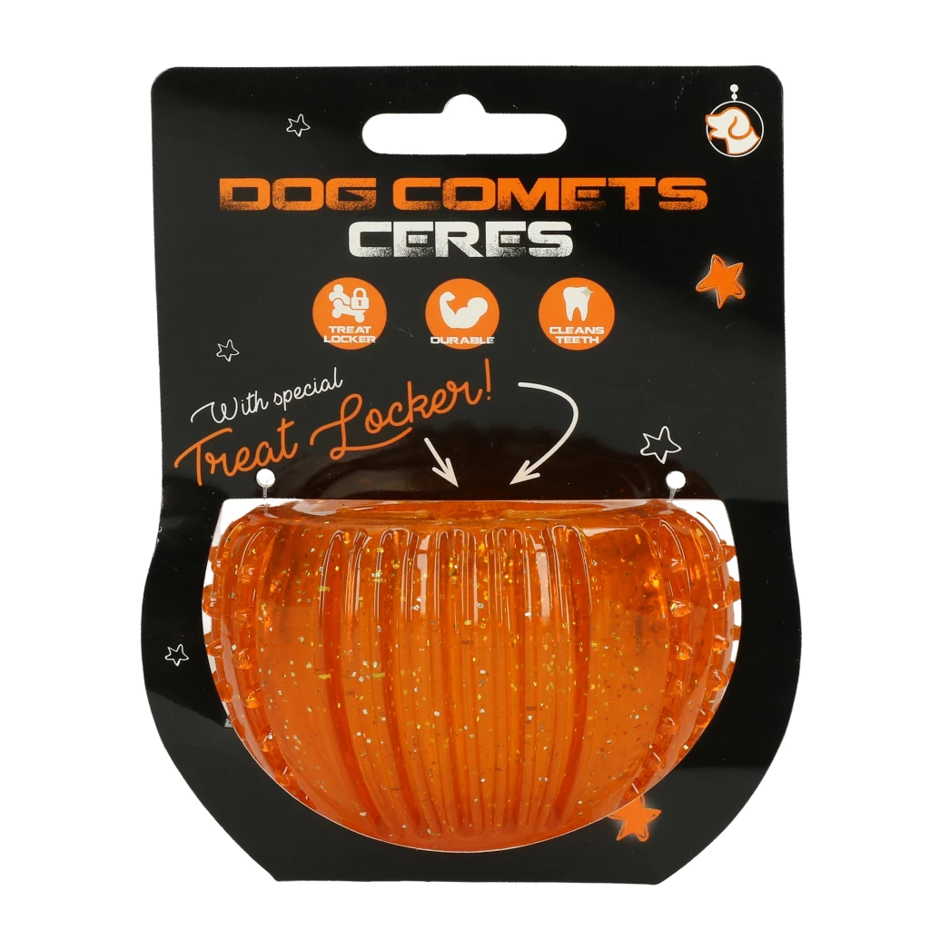 Dog Comets Treat Locker Orange