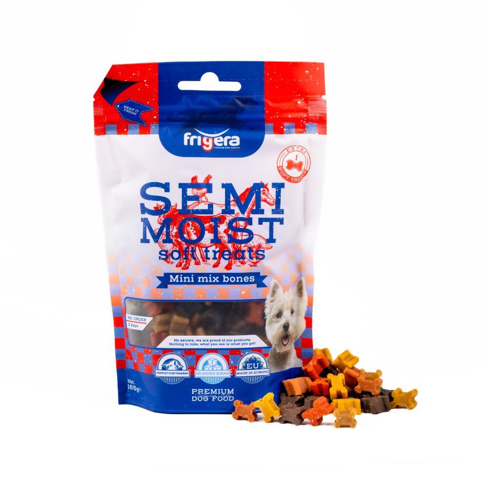 Frigera Semi-Moist Soft Mini Mix Bones 165 g