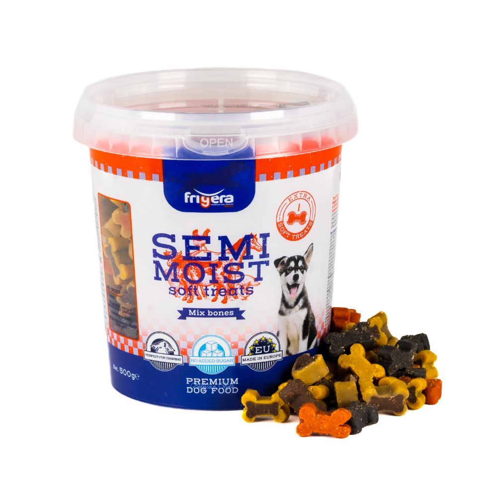 Frigera Semi-Moist Soft Mix Bones 500 g
